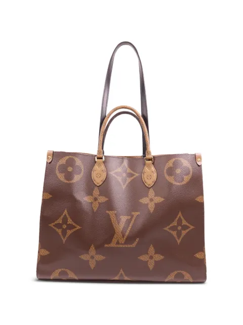 Louis Vuitton Pre-Owned GM OnTheGo Monogram Giant Reverse tote bag