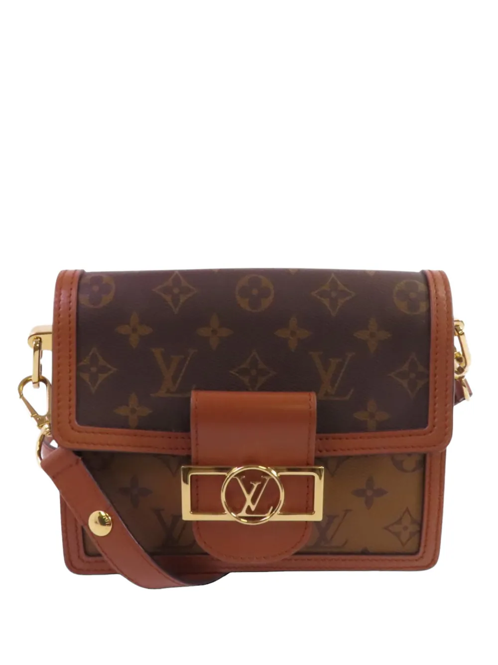 Louis Vuitton Pre-Owned mini Dauphine shoulder bag - Marrone