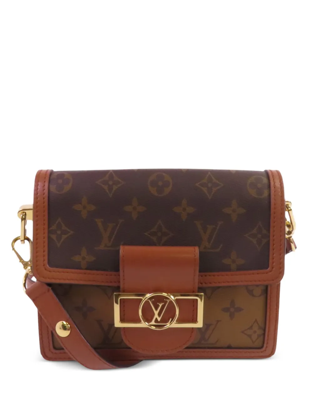 Louis Vuitton Pre-Owned mini Dauphine shoulder bag - Marrone