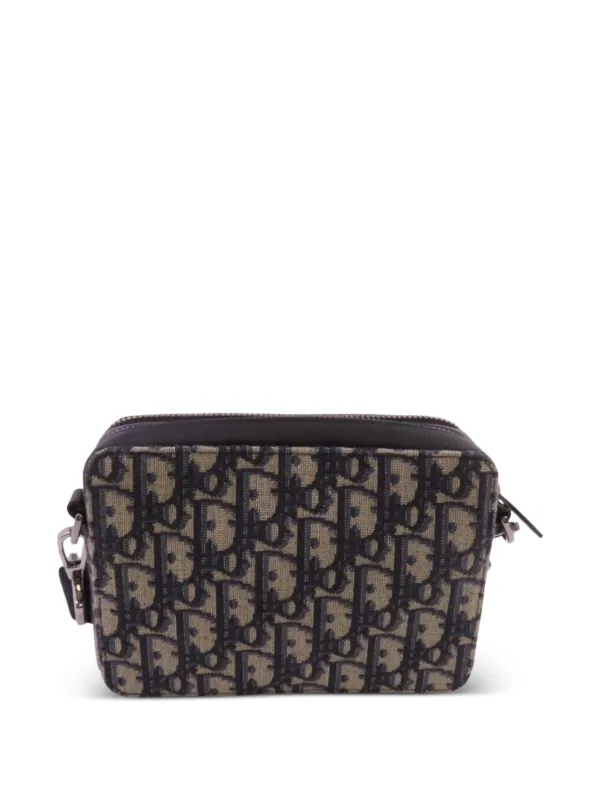 超極美品　クリスチャンディオール　オブリーク　キャンバス　ショルダーバッグ Christian Dior Pre-Owned オブリーク キャンバスショルダーバッグ