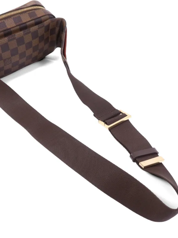 2012 プレオウンド ジェロニモス ベルトバッグ Louis Vuitton Pre-Owned ジェロニモス ダミエ ベルトバッグ