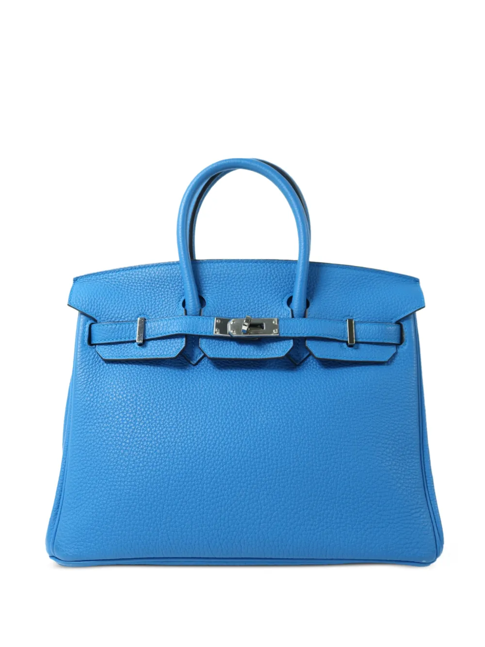 Hermès Pre-Owned 25 Birkin Togo-leather tote bag - Blau