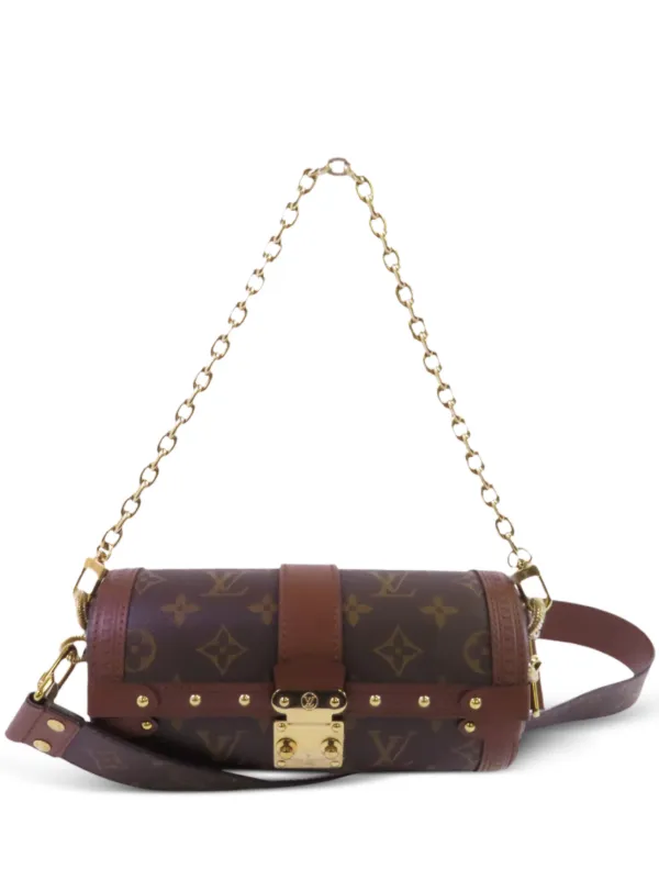 Louis Vuitton Pre-owned Papillon Trunk Shoulder Bag in Brown