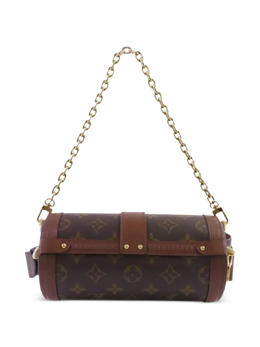 Louis Vuitton Pre-owned Papillon Trunk Shoulder Bag in Brown, view 2