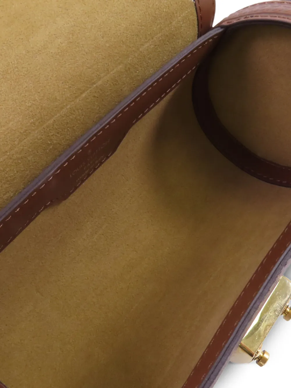 Louis Vuitton Pre-owned Papillon Trunk Shoulder Bag in Brown, view 5