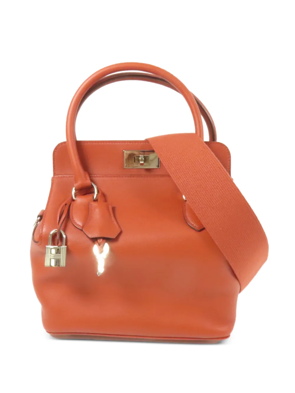 Hermès Pre-Owned Tool Box tote bag - Orange