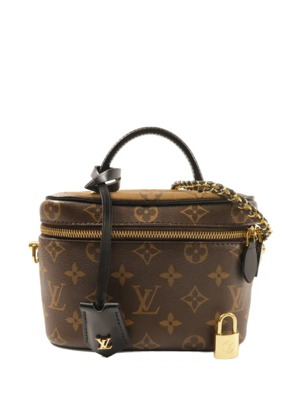 Louis Vuitton Pre-Owned PM Vanity Cross Body Bag | Brown | FARFETCH