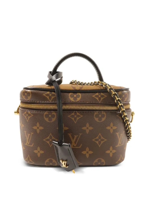 Louis Vuitton Pre-owned PM Vanity Cross Body Bag in Brown