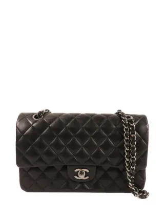 CHANEL Pre-Owned 25 Classic turn-lock Shoulder Bag | Black | FARFETCH