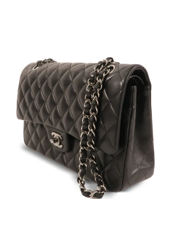CHANEL Pre-Owned 25 Classic turn-lock Shoulder Bag | Black | FARFETCH