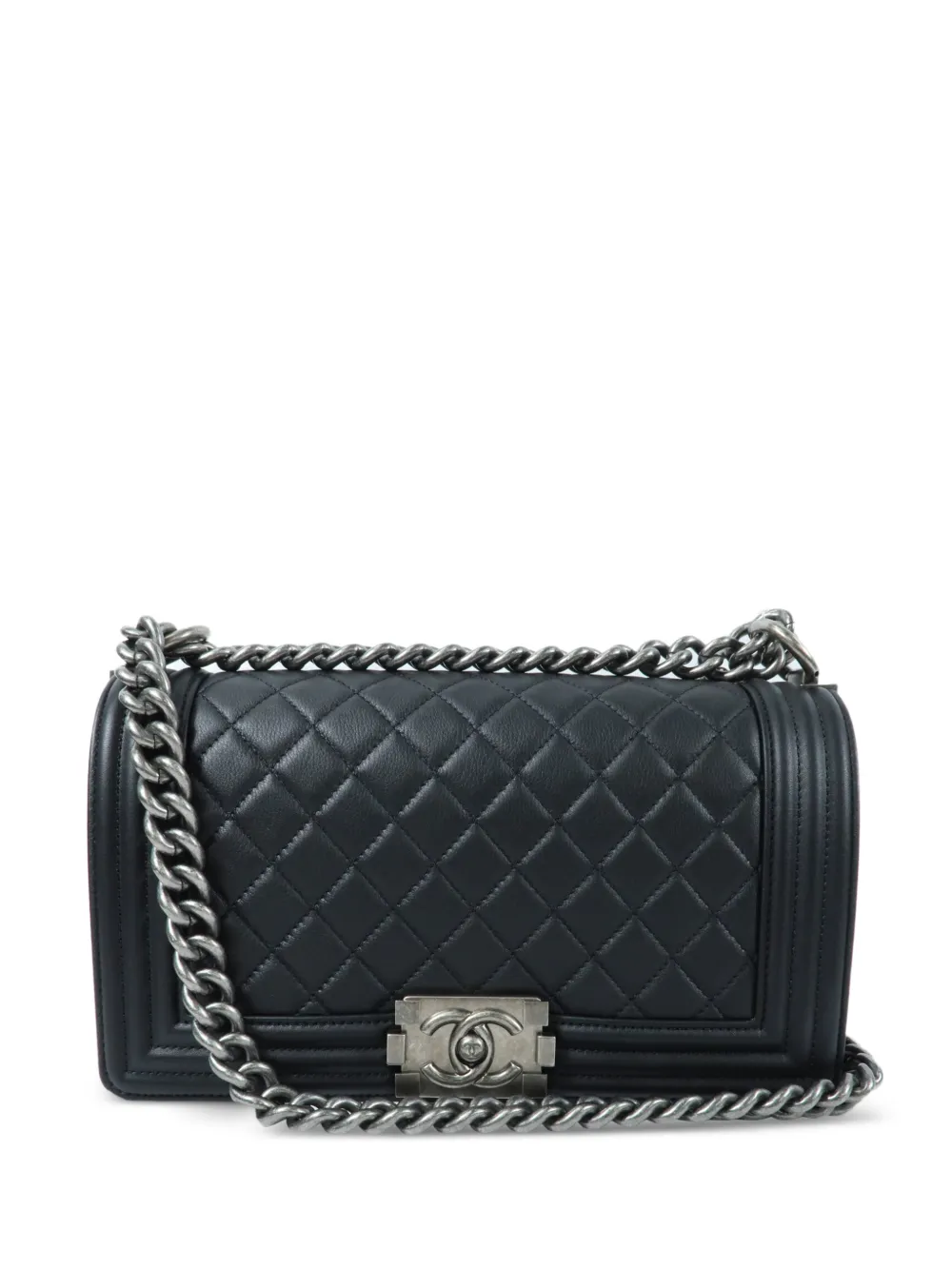CHANEL Pre-Owned Borsa a spalla Boy - Nero