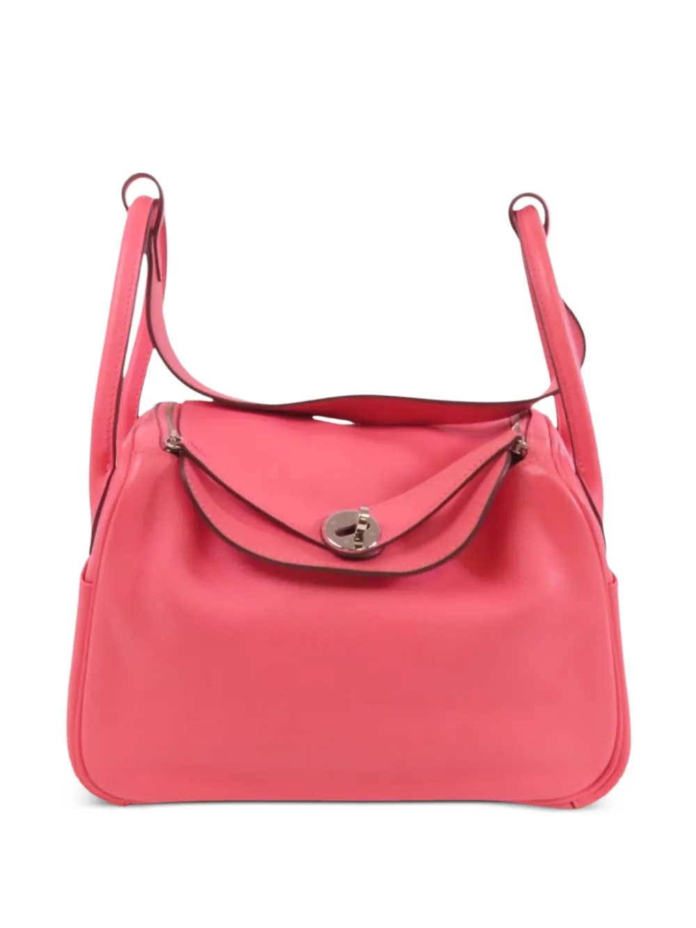 Hermès Pre-Owned 26 Lindy Evercolor-leather tote bag - Rosa