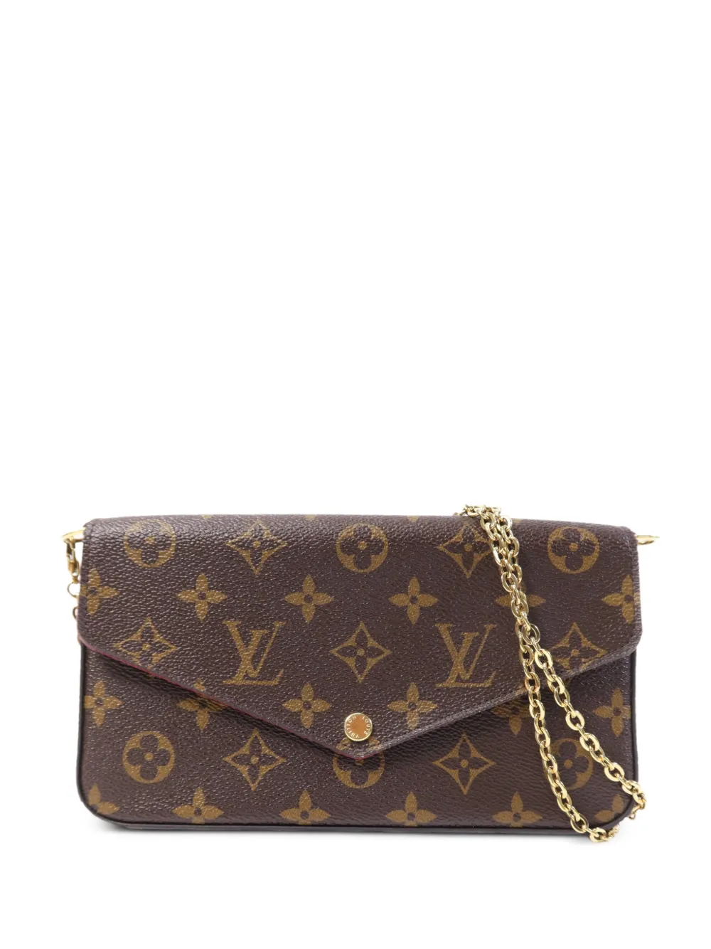 Louis Vuitton Pre-Owned Pochette Felicie Monogram crossbody bag - Marrone