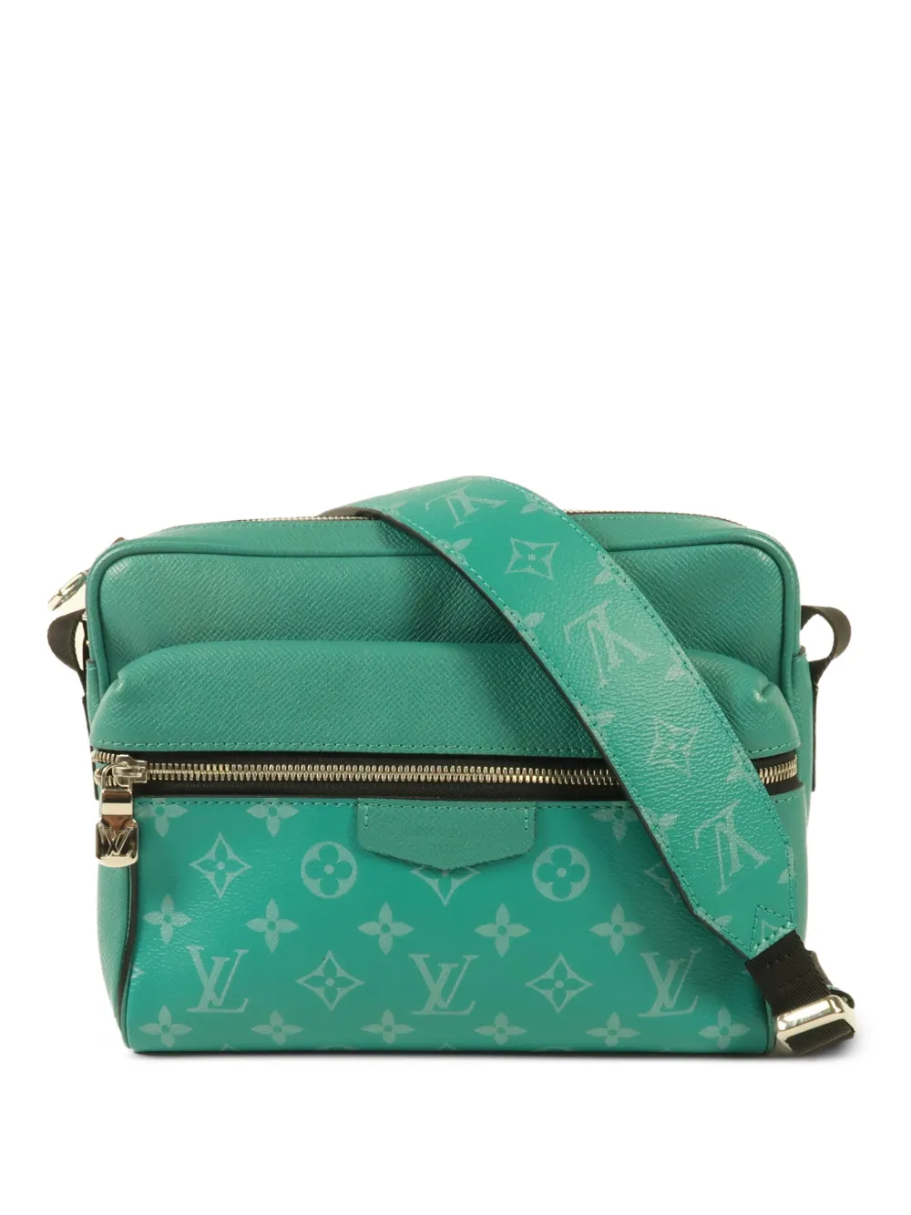 Louis Vuitton Pre-Owned Outdoor taigarama messenger bag - Verde