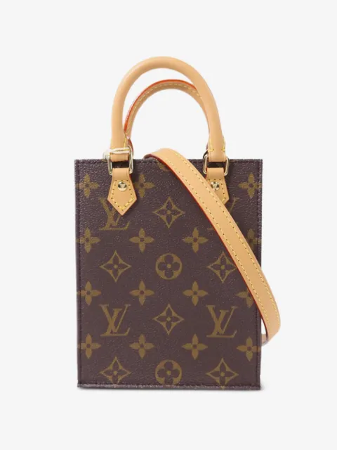 Louis Vuitton Pre-Owned Petit Sac Plat Monogram tote bag