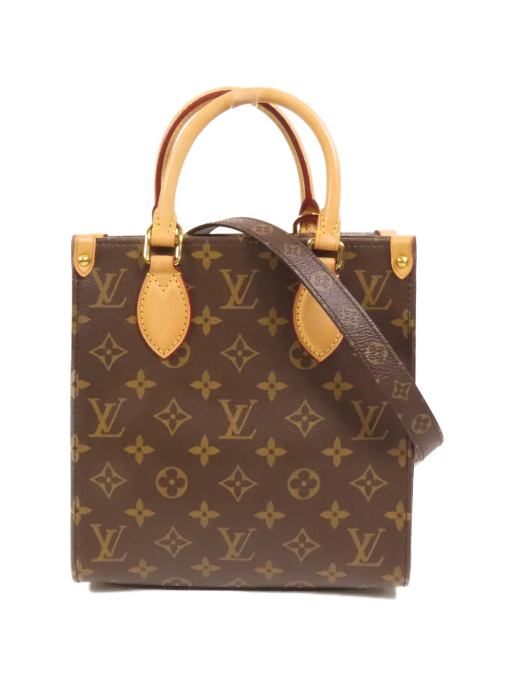Louis Vuitton Pre-Owned Monogram Sac Plat shoulder bag - Marrone