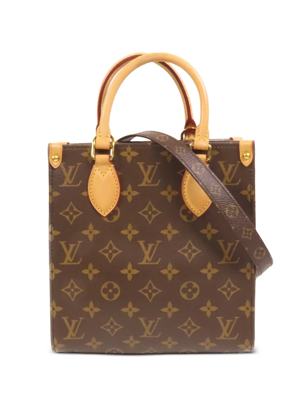 Louis Vuitton Pre-Owned Monogram Sac Plat shoulder bag - Marrone
