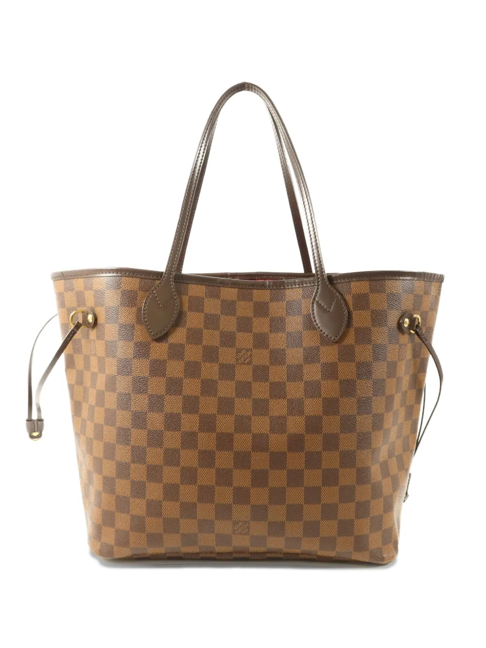 Louis Vuitton Pre-Owned Borsa tote Neverfull MM Damier - Marrone