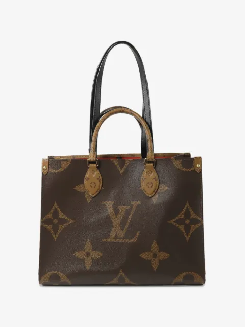 Louis Vuitton Pre-Owned Giant on the Go Tote Bag mit Monogramm