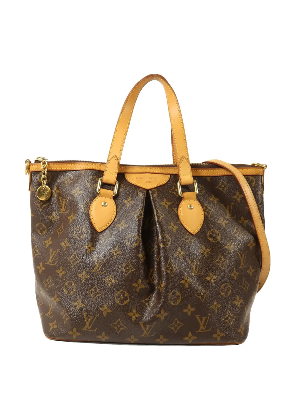 Louis Vuitton Pre-Owned Palermo PM shoulder bag - Braun