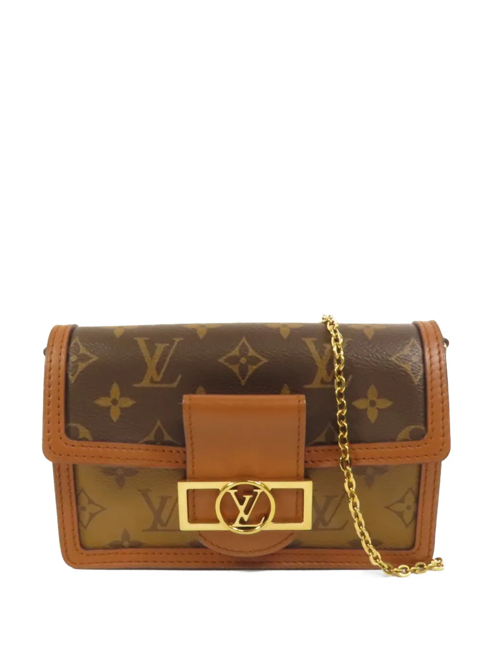 Louis Vuitton Pre-Owned mini Dauphine shoulder bag - Marrone