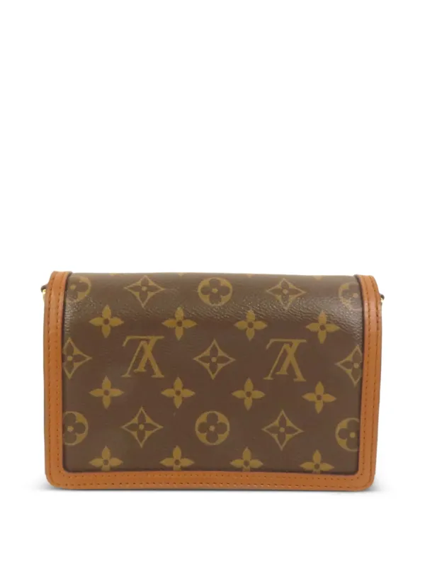 Louis Vuitton Pre-Owned Mini Dauphine Shoulder Bag | Brown | FARFETCH