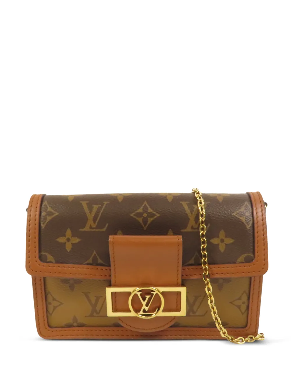 Louis Vuitton Pre-Owned mini Dauphine shoulder bag - Marrone