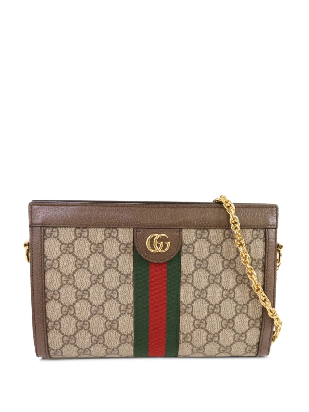 Gucci Pre-Owned Ophidia GG shoulder bag - Toni neutri