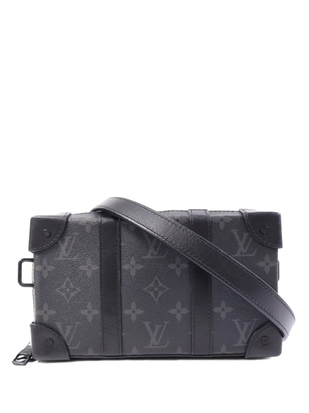 Louis Vuitton Pre-Owned Soft Trunk Wallet Monogram Eclipse crossbody bag - Nero