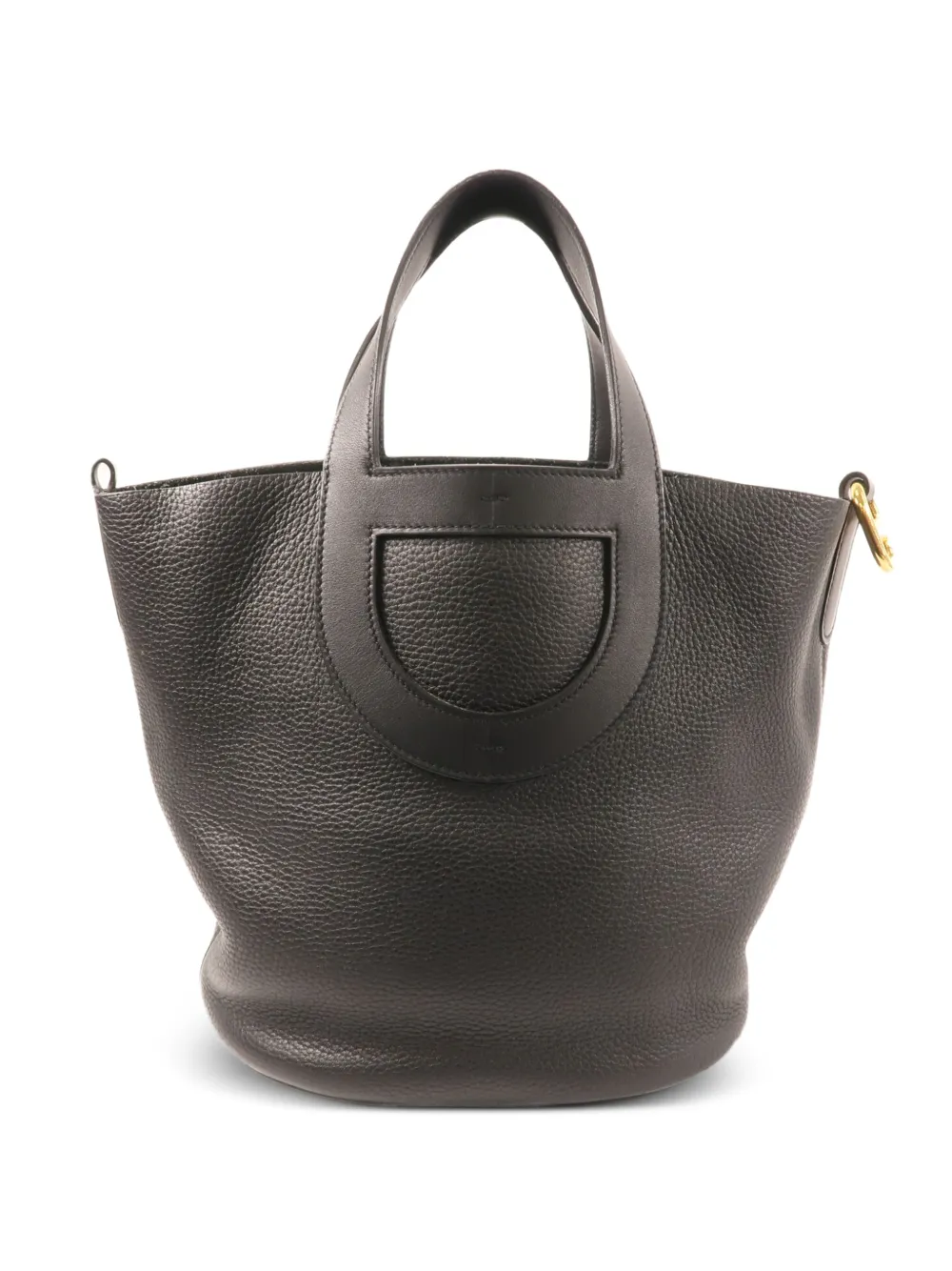 Hermès Pre-Owned In the loop leather tote bag - Nero