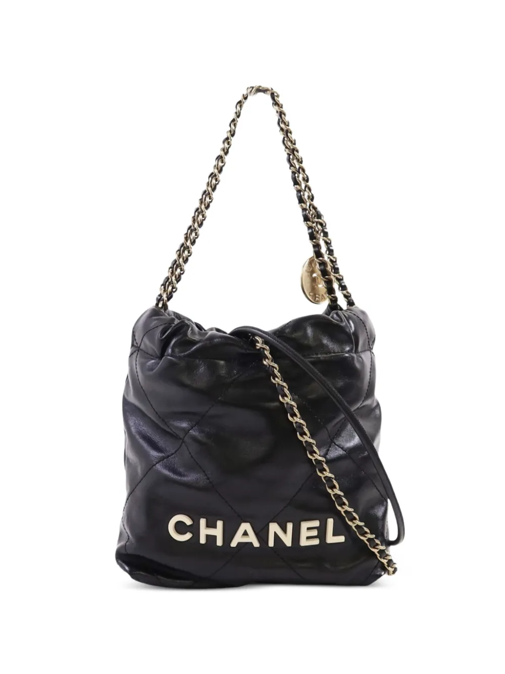 CHANEL Pre-Owned mini 22 tote bag - Nero