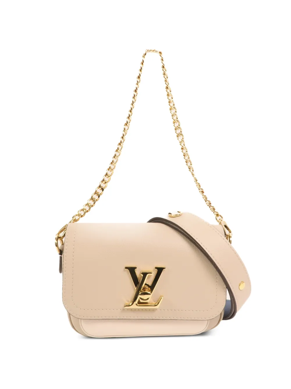 Louis Vuitton Pre-Owned Lockme shoulder bag - Neutrals