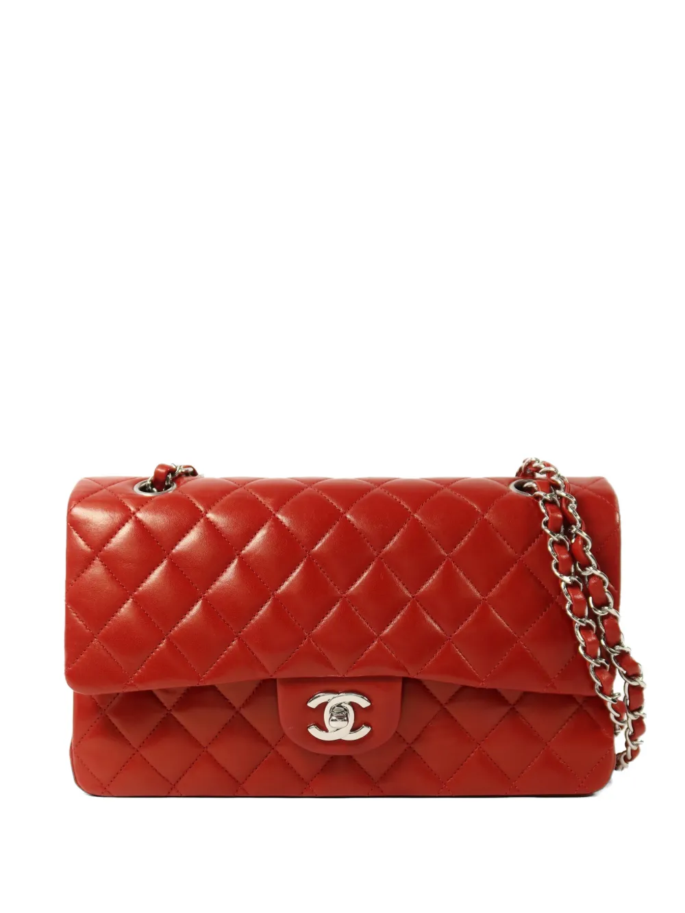 CHANEL Pre-Owned 25 Classic chain shoulder bag - Red