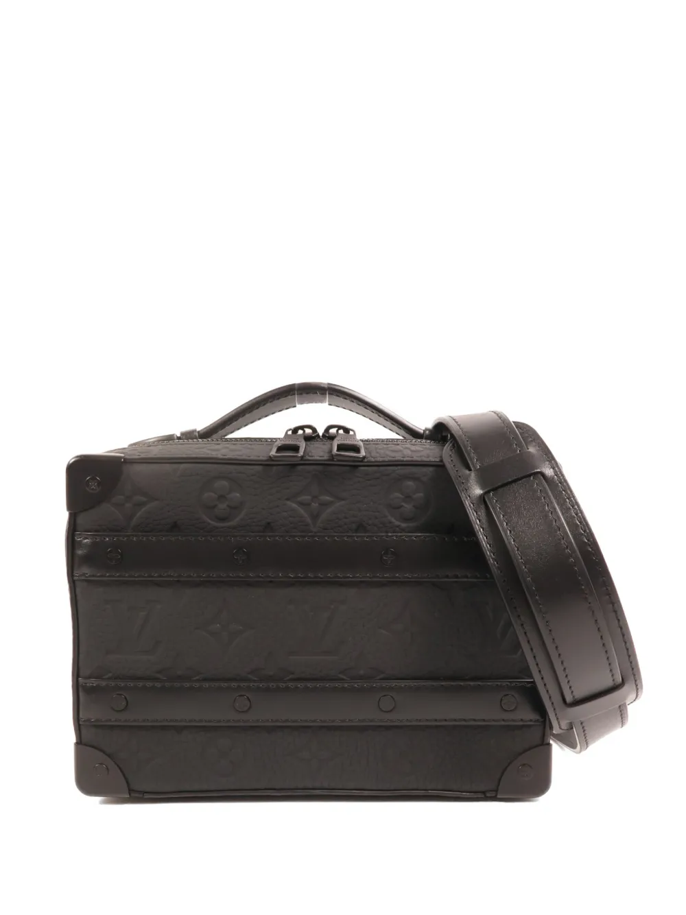 Louis Vuitton Pre-Owned Handle Soft Trunk Empreinte leather shoulder bag - Nero