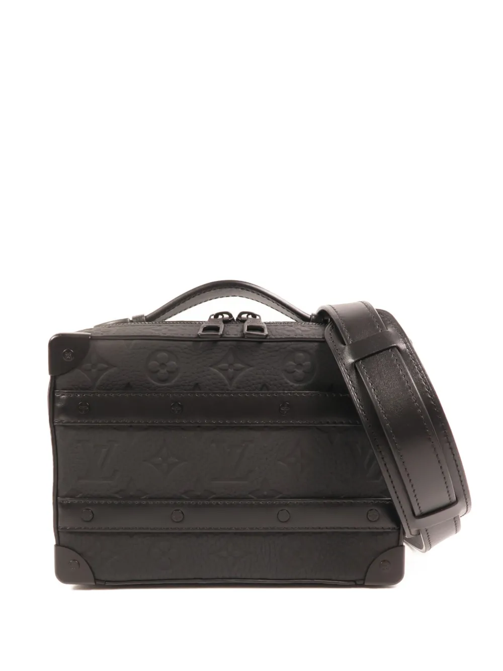 Louis Vuitton Pre-Owned Handle Soft Trunk Empreinte leather shoulder bag - Nero