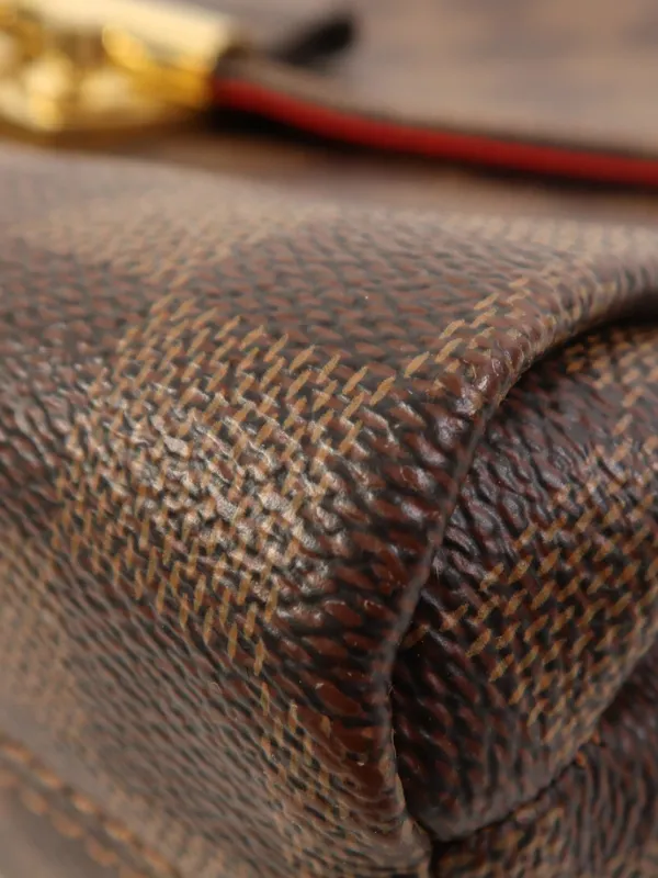Louis Vuitton Pre-Owned Croisette Damier Shoulder Bag | Brown