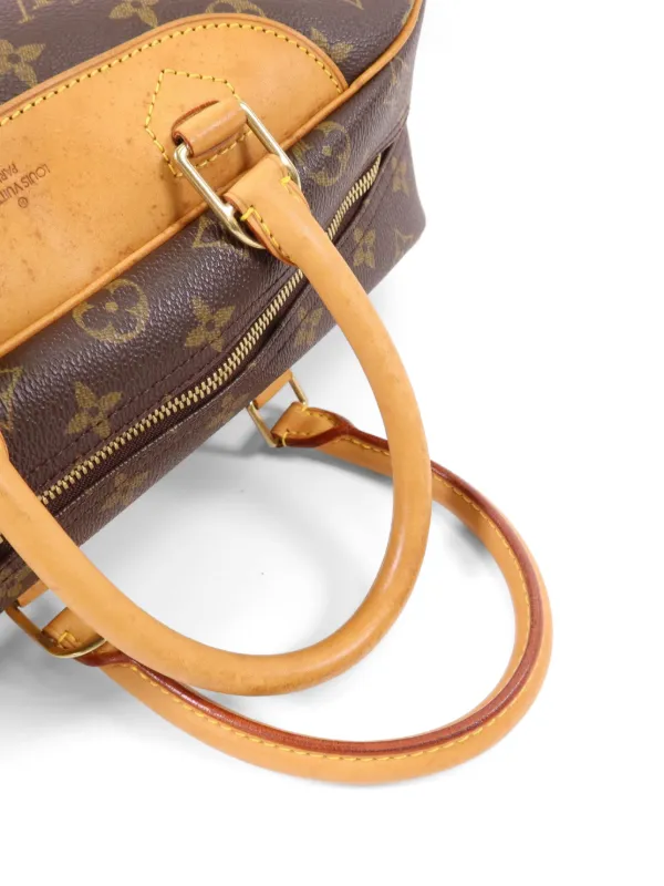 Louis Vuitton Pre-Owned Monogram Deauville Tote Bag | Brown | FARFETCH