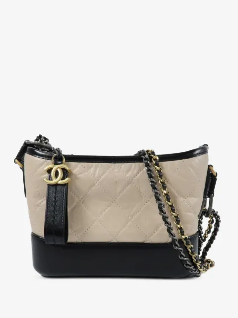 CHANEL Pre-Owned Gabrielle quilted shoulder bag