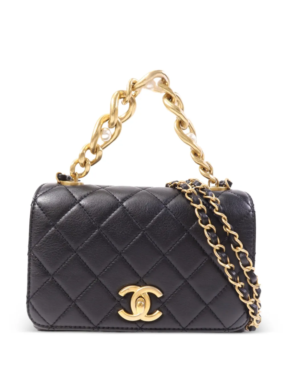 CHANEL Pre-Owned Classic Flap CC turn-lock shoulder bag - Nero