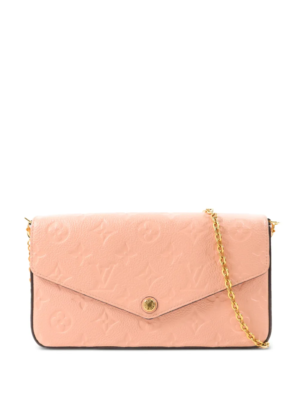 Louis Vuitton Pre-Owned Felicie Pochette Monogram Empreinte leather shoulder bag - Pink