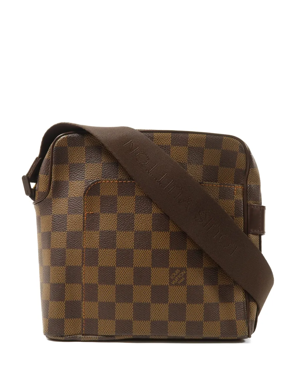 Louis Vuitton Pre-Owned PM Damier Ebene Olav shoulder bag - Marrone