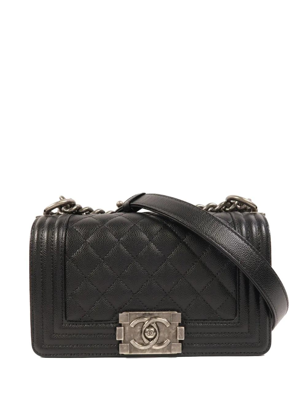 CHANEL Pre-Owned 20 Boy CC crossbody bag - Black