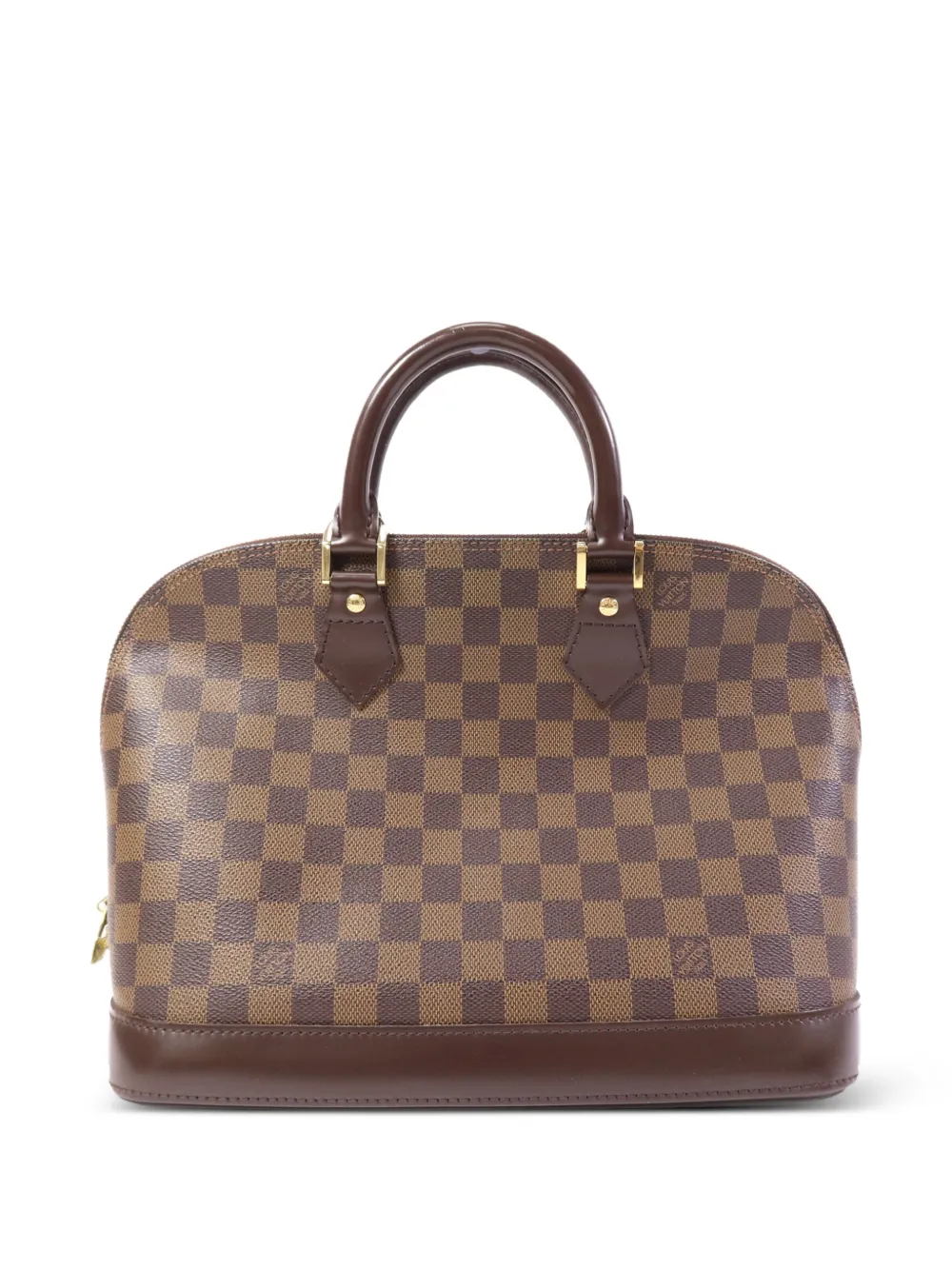 Louis Vuitton Pre-Owned Alma Damier Ebène canvas tote bag - Marrone