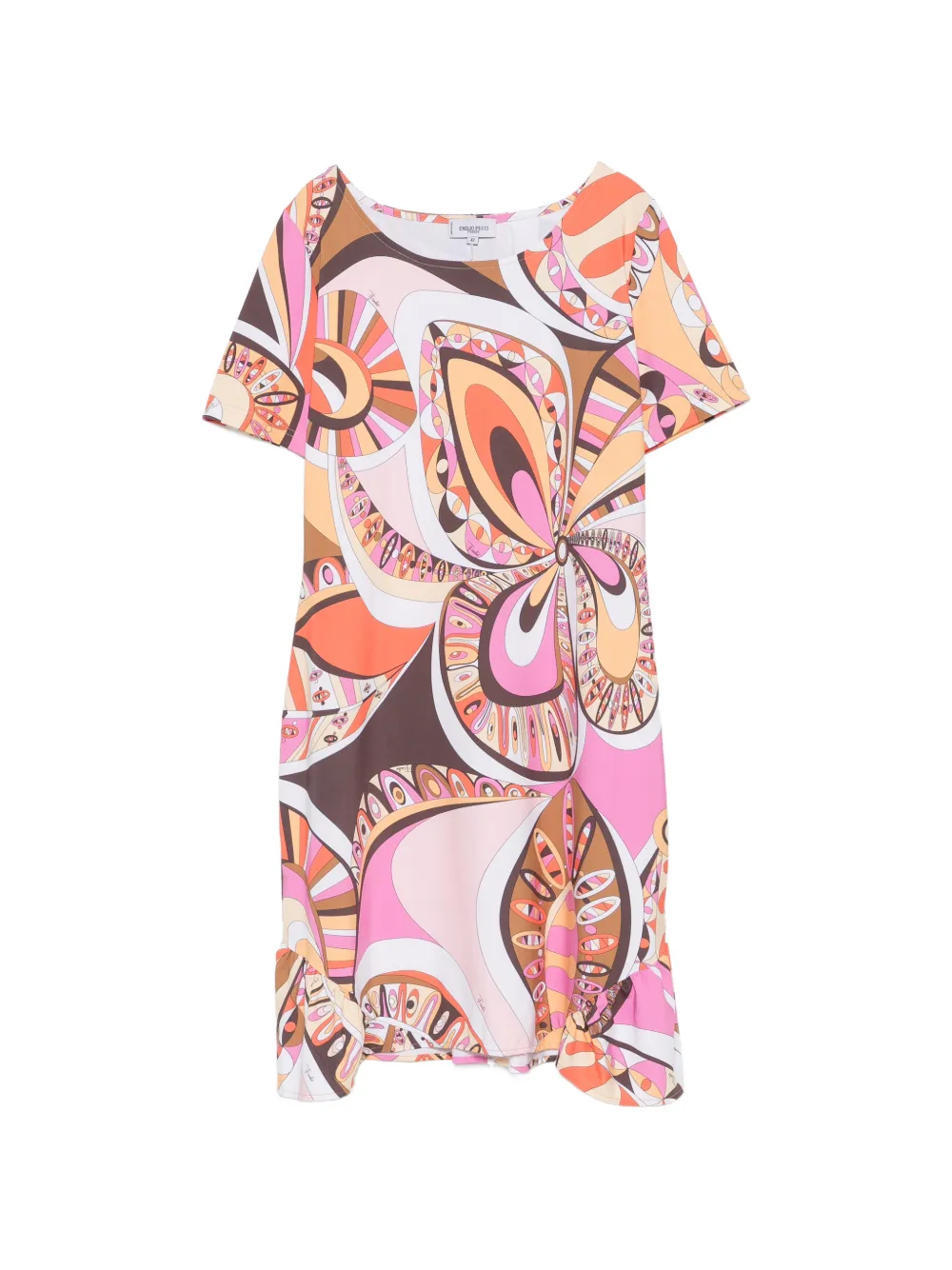 PUCCI Pre-Owned 1990s abstract-print mini dress - Rosa