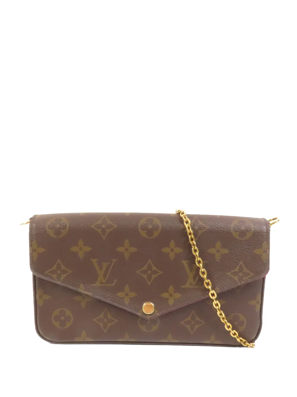 Louis Vuitton Pre-Owned Pochette Félicie crossbody bag - Marrone