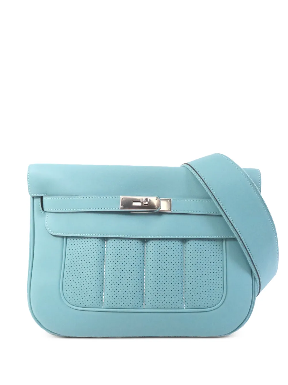 Hermès Pre-Owned 2015 Berline 28 shoulder bag - Blu
