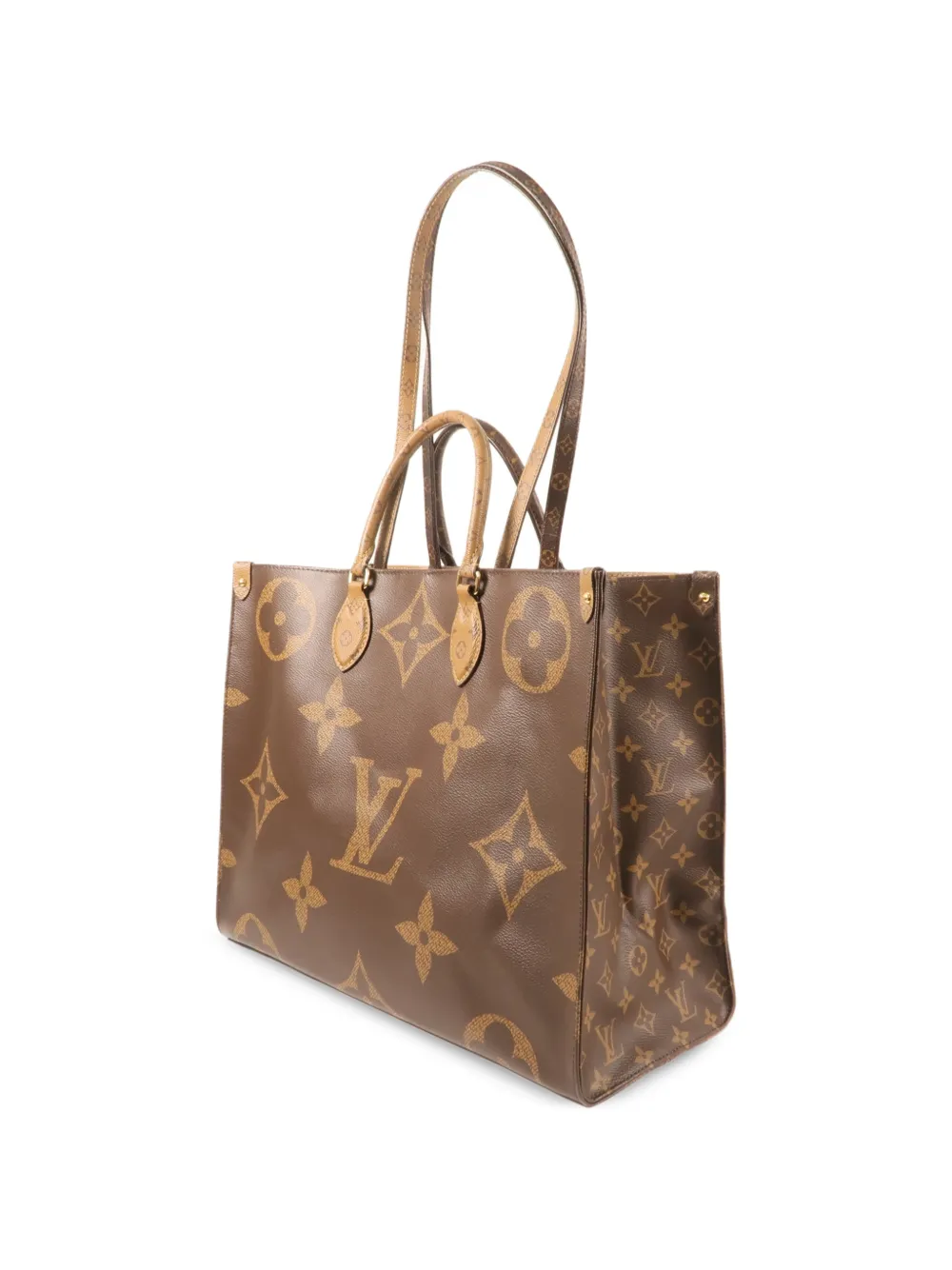 Louis Vuitton Pre-Owned Monogram Giant OnTheGo Tote Bag | Brown