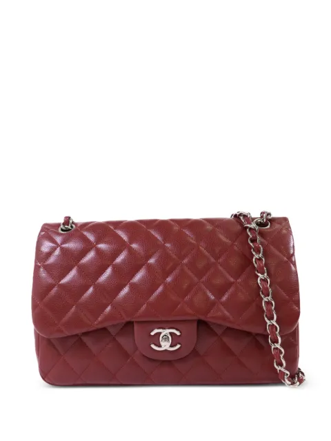 CHANEL Pre-Owned large quilted CC turn-lock shoulder bag