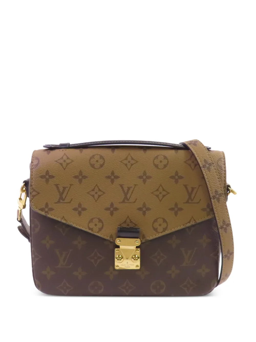 Louis Vuitton Pre-Owned Pochette Metis Monogram shoulder bag - Marrone