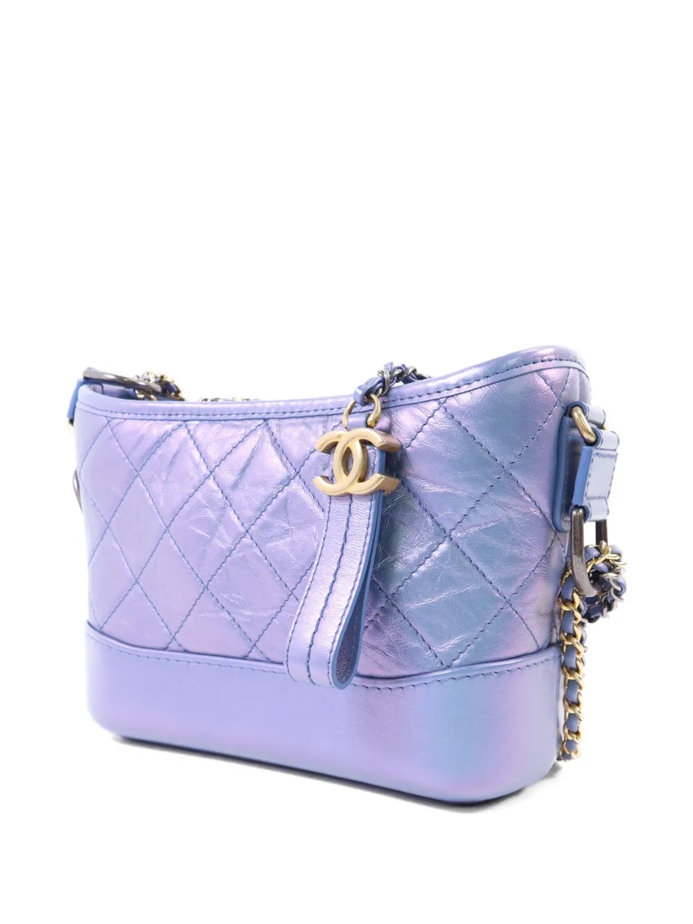 CHANEL Pre-Owned small Gabrielle CC crossbody bag - Viola